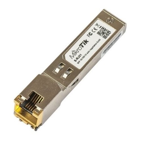 MikroTik S-RJ01 SFP Mini-GBIC Transceiver Module - High-Quality, Reliable Connectivity for Your Network!